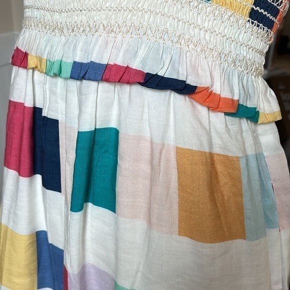 NWT Anthropologie Corey Lynn Calter Nikki Wide Leg Jumpsuit Geometric Square M - Picture 9 of 16